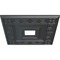 Ekena Millwork Eris Ceiling Medallion (Fits Canopies up to 9 7/8"), 18"W x 18"H x 3 1/2"ID x 1 1/8"P, Pewter CM18ERPES - alternate 2